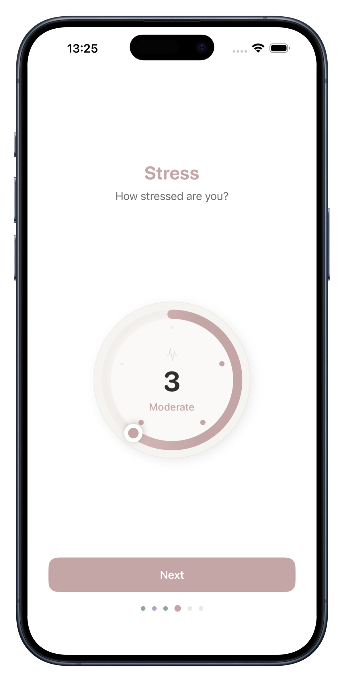 Perimosa app symptom tracking with joint pain logged alongside other perimenopause symptoms